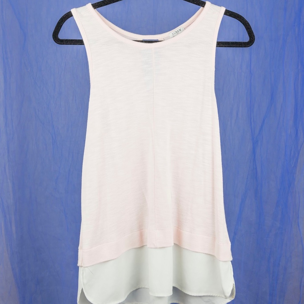 Pink J. Crew tank top